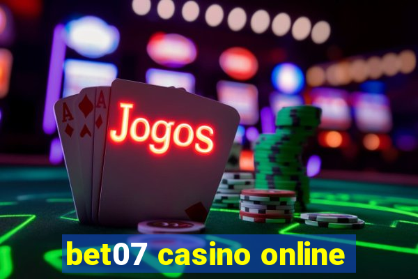 bet07 casino online